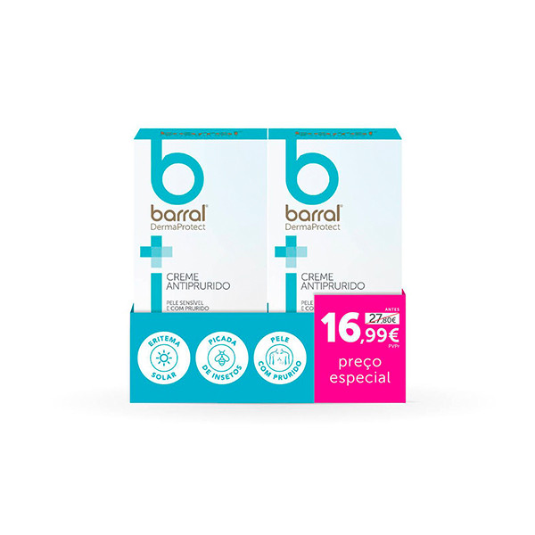 Barral Dermaprotect Creme Corporal Anti-Prurido 2 x 100 ml