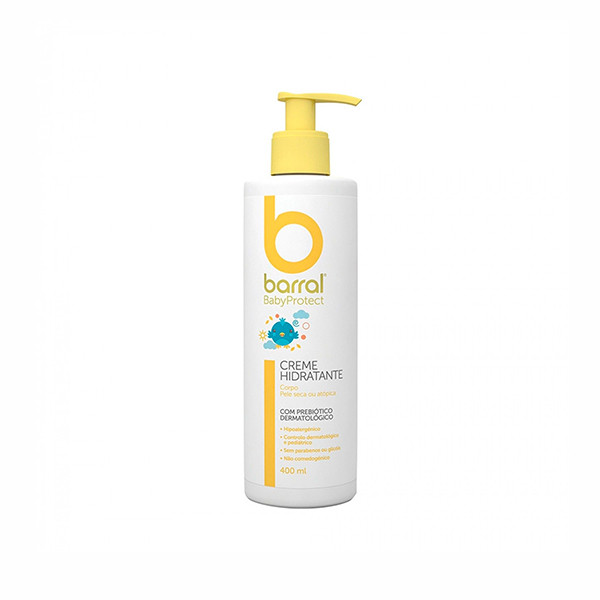 Barral Babyprotect Creme Hidratante 400 ml