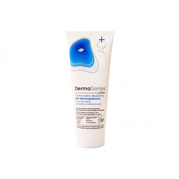 Dove Dermaseries Creme Mãos Suavizante e Antiprurido 75 ml