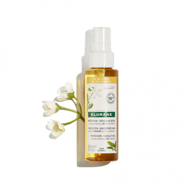 Klorane Óleo Solar com Tamaru Orgânico e Monoi 100 ml