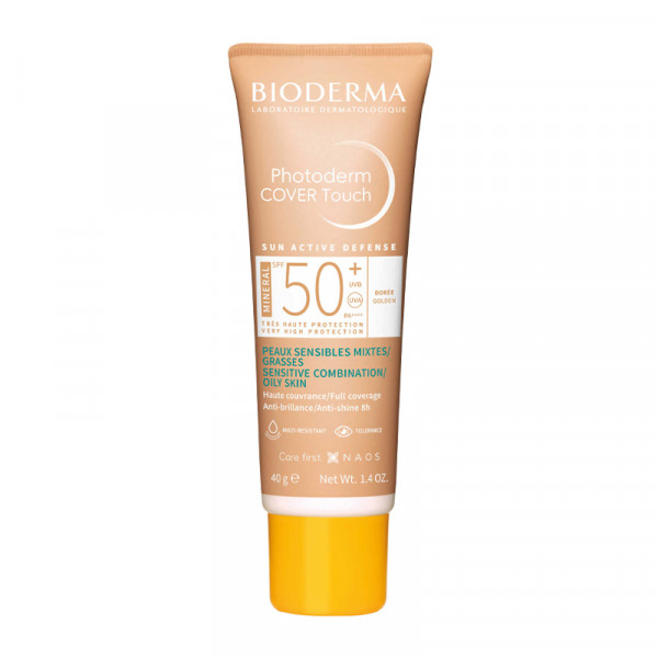 Photoderm Bioderma Cover Touch Dourado SPF50+ 40G