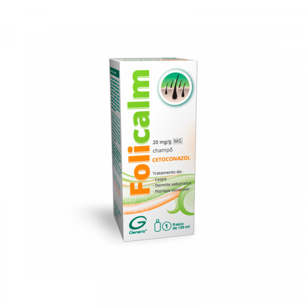 Folicalm Mg, 20 Mg/G Frasco 120ml Champô