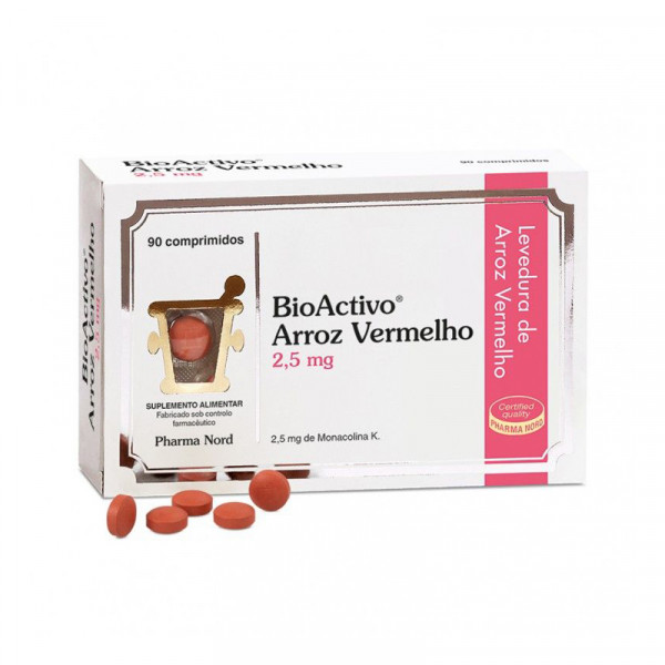 Bioactivo Arroz Vermelho 2,5Mg Comprimidos x90