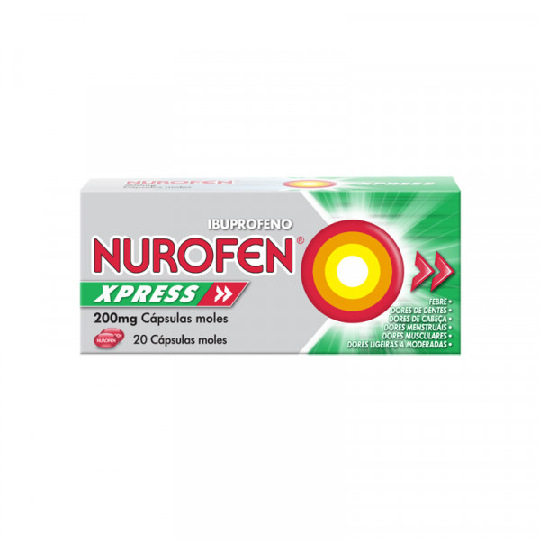 Nurofen Xpress, 200Mg x20 Cápsulas Moles