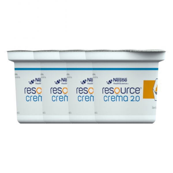 Resource Crema2.0 Cr Caramelo 125g X4