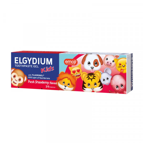 Elgydium Kids Gel Dentífrico Morango Emoji 50ml