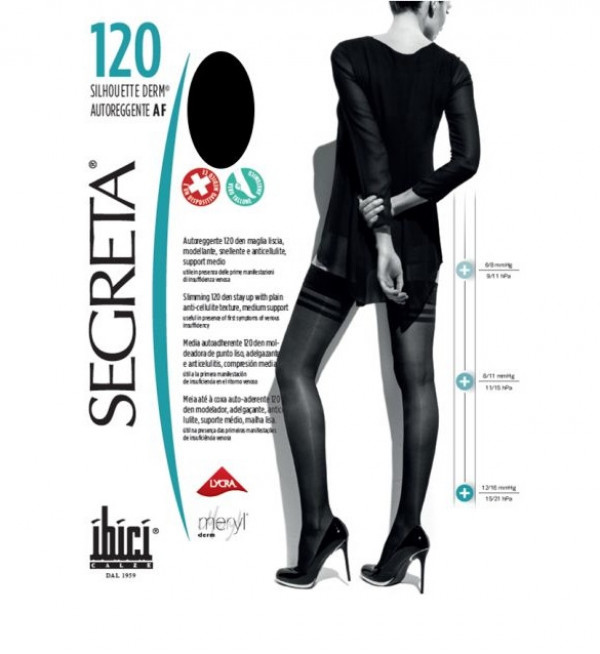 Ibici Segreta 120 Stay Up AF Silhouette Camurça (C36) Tam. 4 Ibici Segreta 120 Stay Up AF Silhouette Camurça (C36) Tam. 4