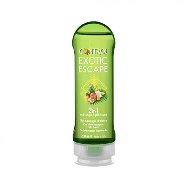 Control 2 in 1 Exotic Escape Gel de Massagem 200 ml