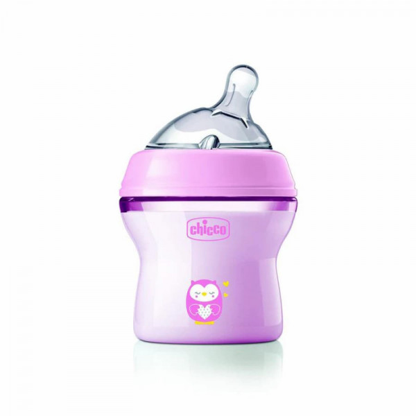 Chicco Biberão Natural Feeling Rosa Om+ 150ml Chicco Biberão Natural Feeling Rosa Om+ 150ml