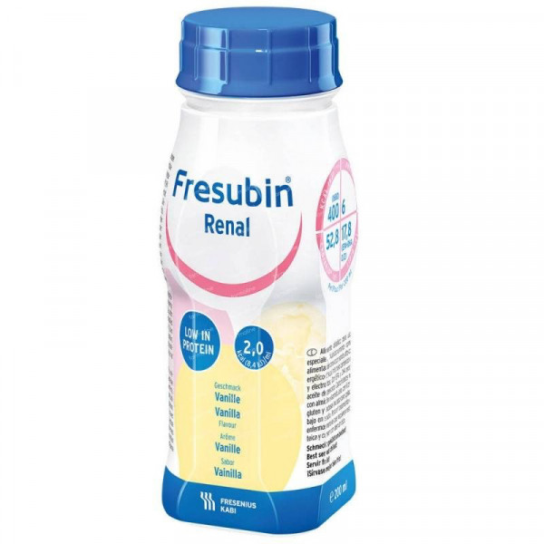 Fresubin Renal Solucao Baunilha 4 X200ml Fresubin Renal Solucao Baunilha 4 X200ml