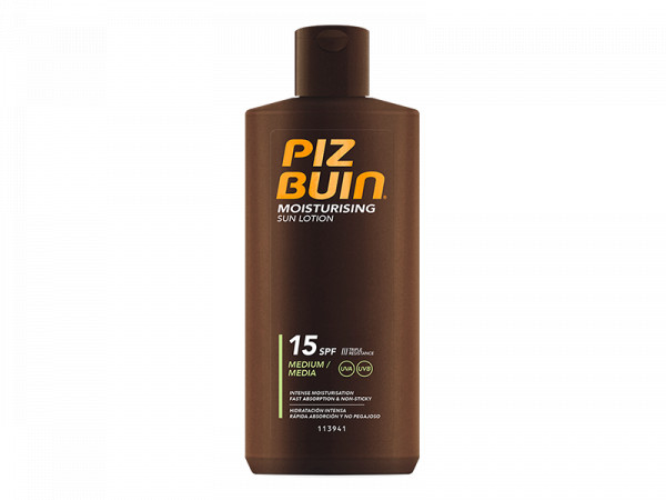 Piz Buin Moisturising FPS15 Loção Solar Hidratante 200ml Piz Buin Moisturising FPS15 Loção Solar Hidratante 200ml