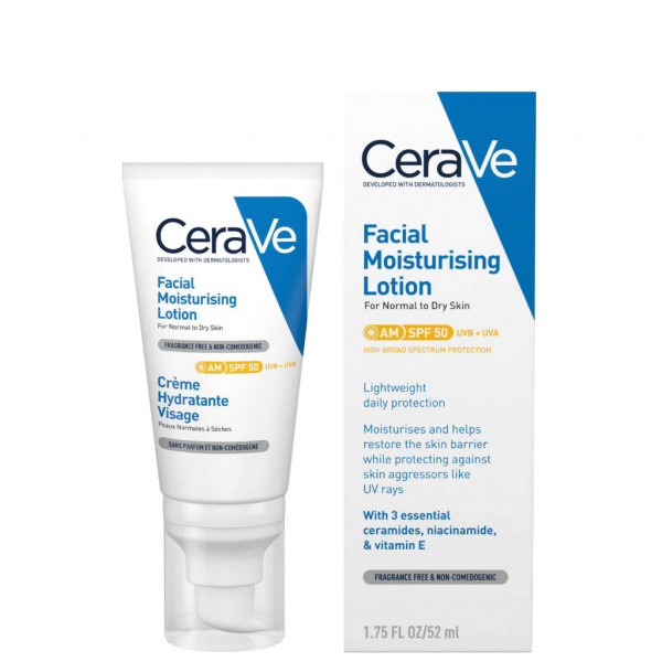 Cerave Loção Facial AM SPF50 52ml