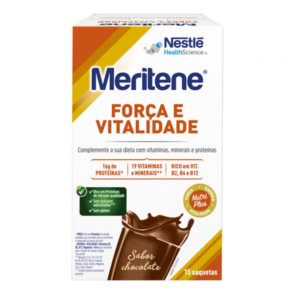 Meritene Chocolate Cart X 15 Pó Saquetas Meritene Chocolate Cart X 15 Pó Saquetas