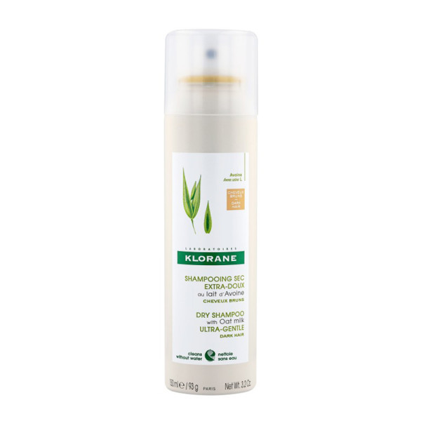 Klorane Champô Seco Aveia e Ceramida Cabelo Castanho 150ml
