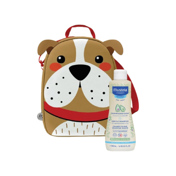 Mustela Champô Suave 500ml + Mochila Cão