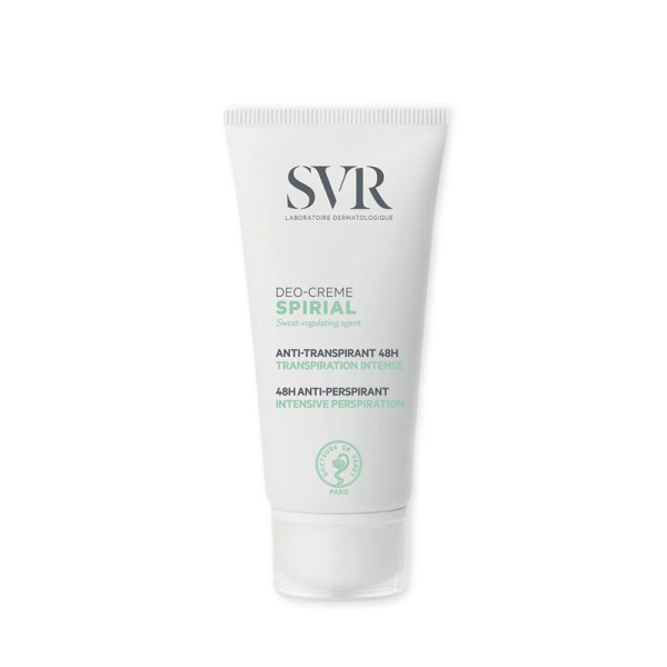 SVR Spirial Desodorante Creme Antitranspirante e Desodorizante 50ml