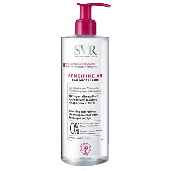 SVR Sensifine AR Água Micelar Anti-Vermelhidão 400ml