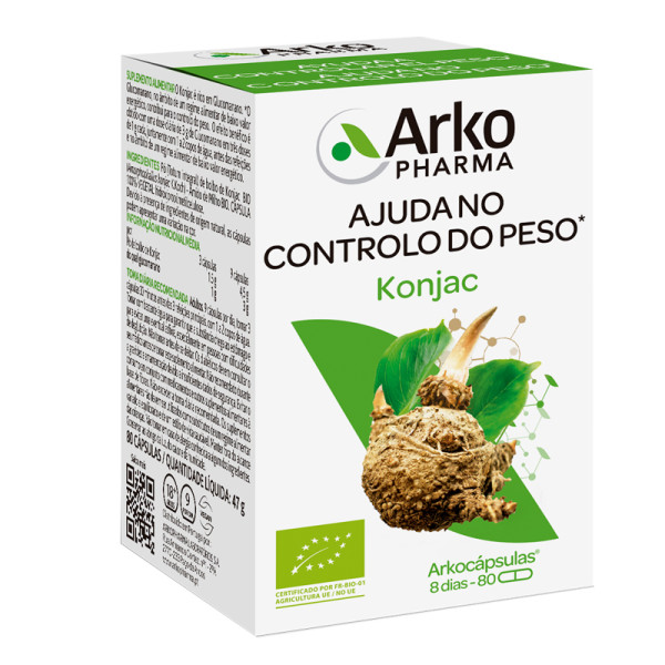 Arkocápsulas Konjac Cápsulas x80 Arkocápsulas Konjac Cápsulas x80
