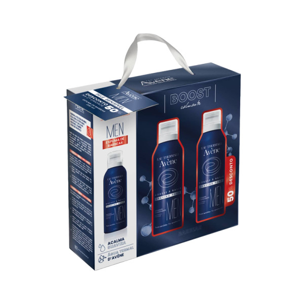 Avène Coffret  Men Duo Espuma Barbear x2 200ml