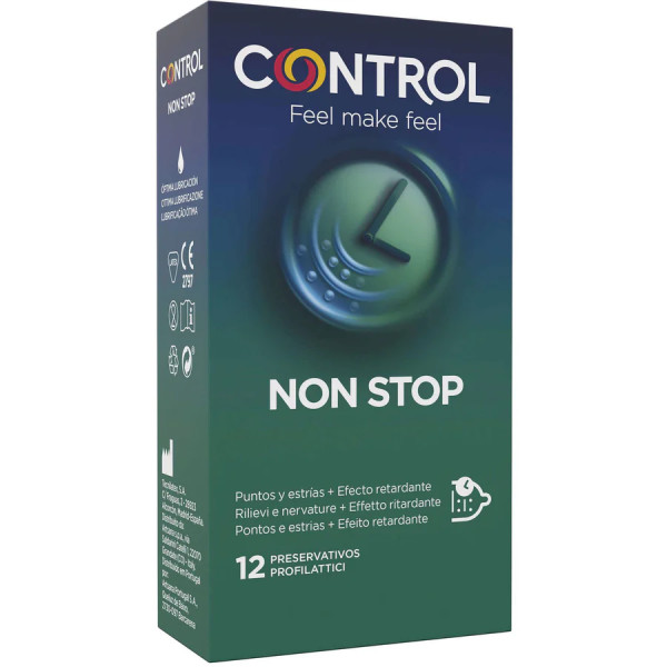Control Non Stop Dots & Lines x 12 Preservativos