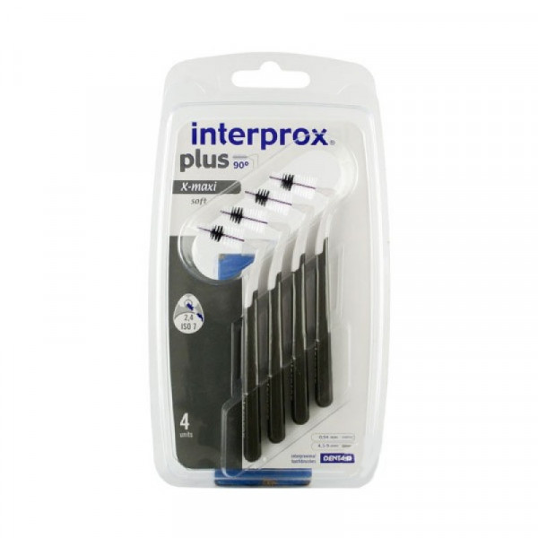 Interprox Escovilhão Plus 90º X-Maxi 4 Unidades