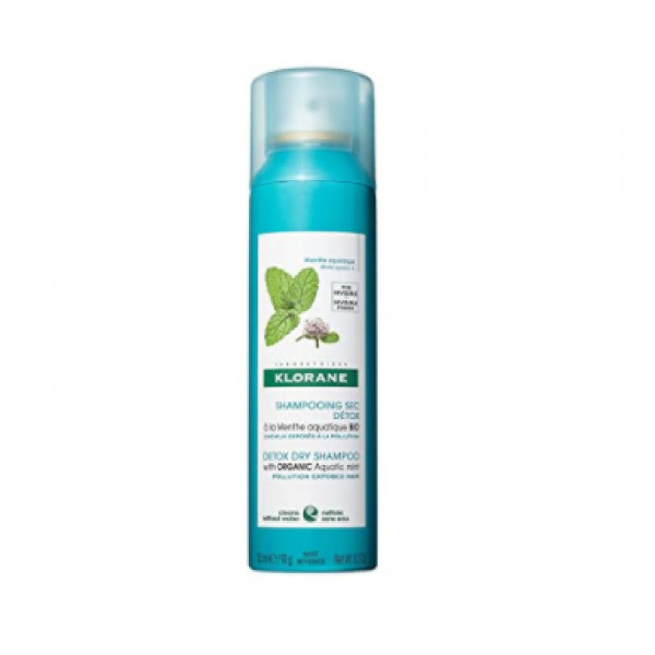 Klorane Capilar Menta Aquática Champô Seco 150ml
