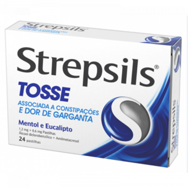 Strepsils Tosse, 1,2/0,6 Mg X 36 Pst