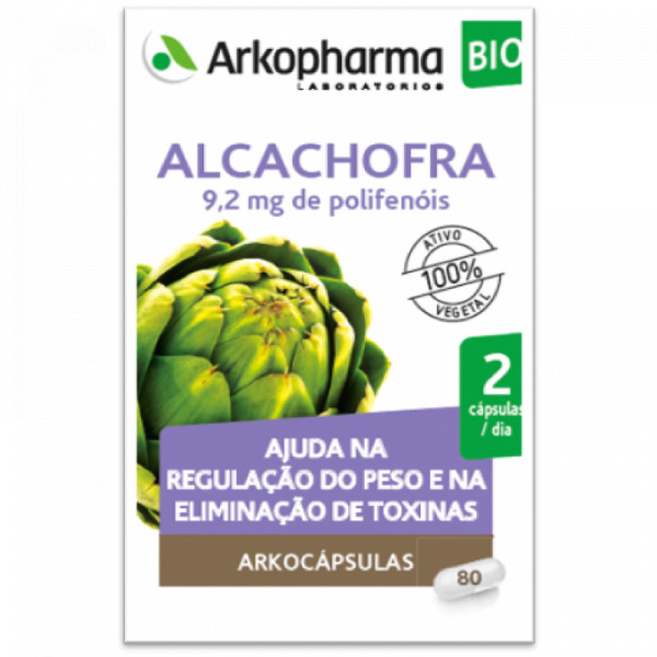 Arkopharma Alcachofra Bio Caps X80