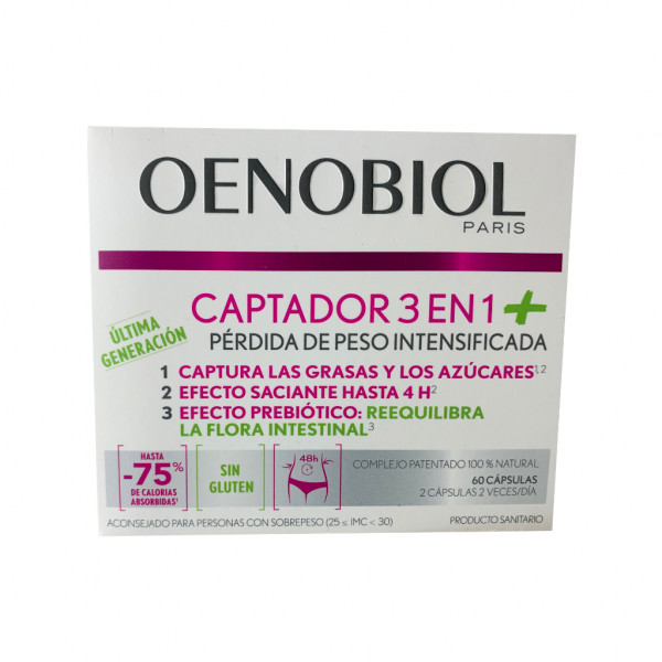 Oenobiol Captador 3Em1+ Caps X60 Oenobiol Captador 3Em1+ Caps X60