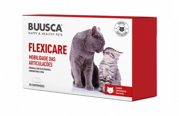 Buusca Flexicare Gato 30 Comprimidos