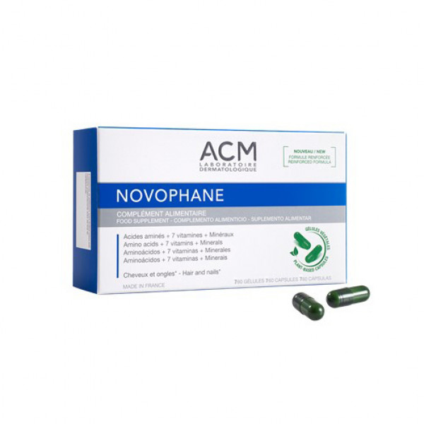 Novophane Cápsulas Cabelo e Unhas 180 unidades