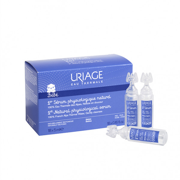 Uriage Bebe 1º Soro Fisiológico Natural 5 ml x 15 monodoses