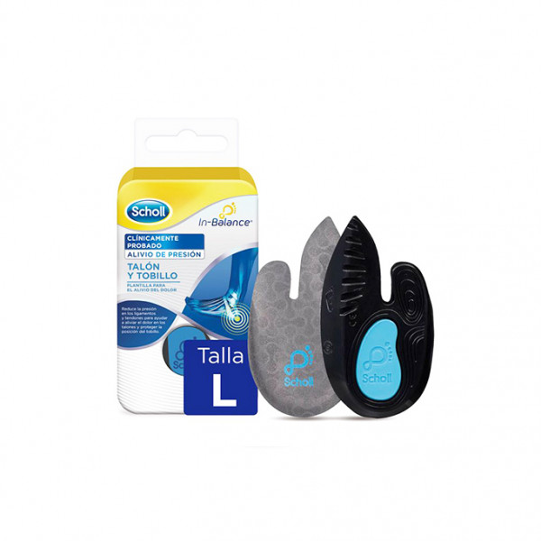 Dr. Scholl In Balance Palmilhas Calcanhar/Tornozelo Tamanho L x 2 Unidades