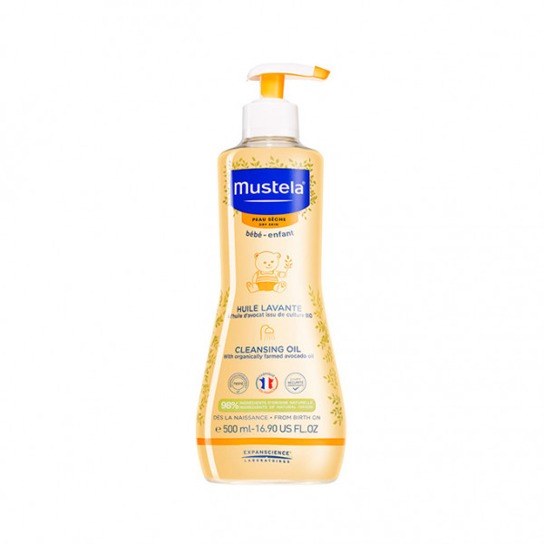 Mustela Bebé Pele Seca Óleo Banho 500 ml